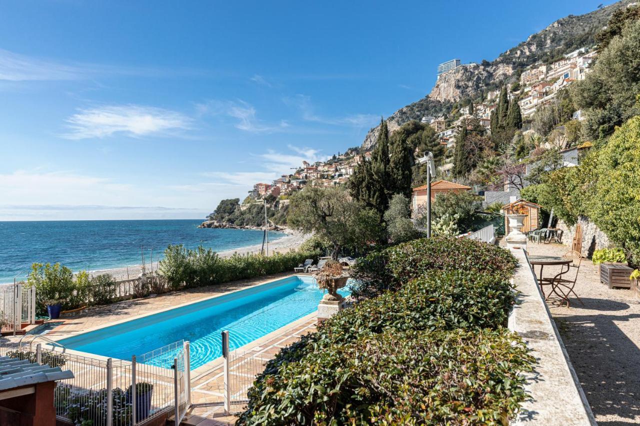 Le Golfe Bleu - Havre De Paix En Bord De Plage Roquebrune-Cap-Martin Exterior foto